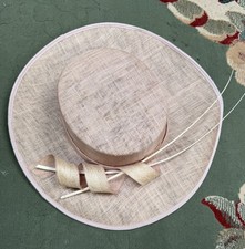 Coast Lisa Tan Curl Detail Hat