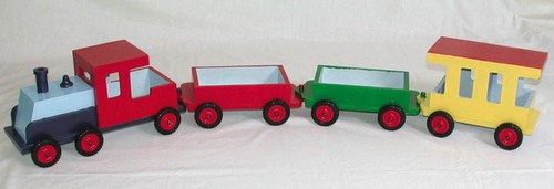 Toy train set - set, plan