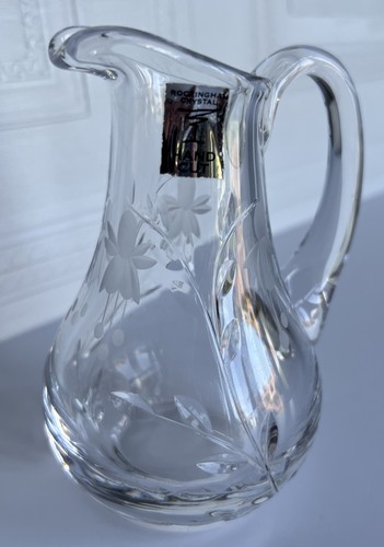 Small rockingham crystal hand - crystal,