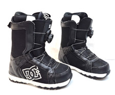 DC Snowboard Boots UK Size 3 EUR 36 Black/White      A6