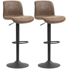 HOMCOM Barstools Set of 2
