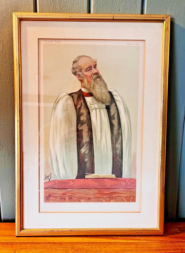 Vanity fair print - vanity, 1881