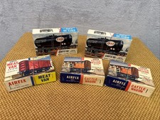 Airfix 00 Scale 70sRailway Trucks Joblot - Esso, Meat Van, Cattle Wagon x 5 Sets