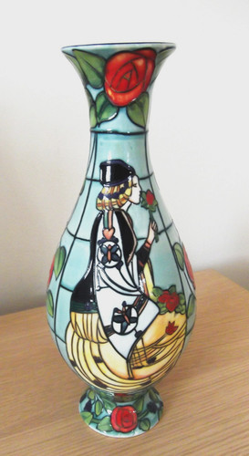 Old tupton ware vase charles - old,
