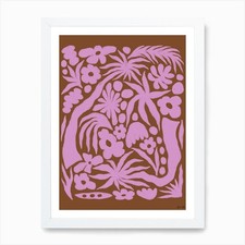 Tall trees and flowers - and,