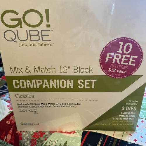 Accuquilt qube brand - go, new