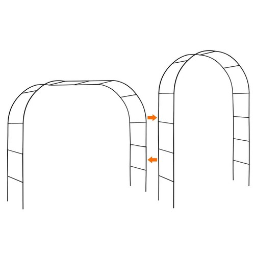 Ton garden arch wedding - garden,