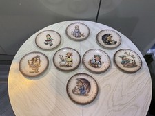 Minature Plates X 8 M.j.hummel