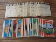 A&BC Football Black Back Cards from 1960 - 1st Series - Pick Your Cards!
