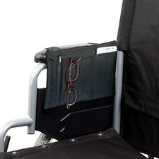 LTG PRO® Wheelchair Armrest Bag Mobility Scooter aid Pannier Shopping Holder 