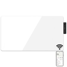 Mylek Glass Radiator White