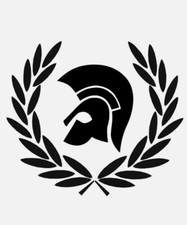 TROJAN LAUREL LEAF VINYL DECAL