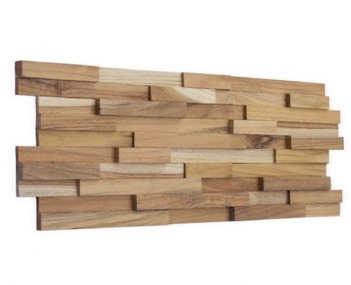 Split face wood - tiles, |