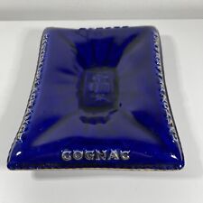 Gaston De Lagrange Cognac Blue Vintage Ashtray Breweriana French