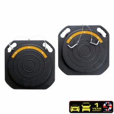  SharkEye 2x Wheel Alignment Bearing Turntables Turn Plates. Super-light 6kg. 