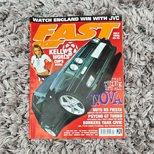 Fast car magazine - car,