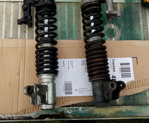 Gilera fuoco front - front, shocks