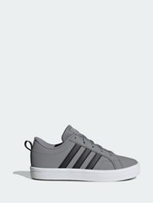 Adidas Vs Pace 2.0 Trainers Juniors Boys Grey Size UK 4 (Ref352)