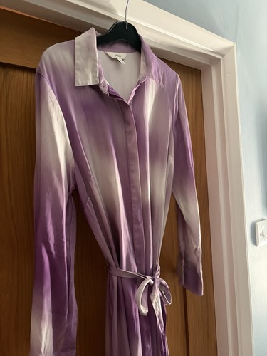 Maxi lilac mix belted - m&s,