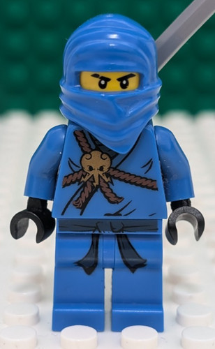Lego minifigure ninjago jay - ninjago,