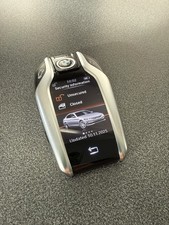 GENUINE BMW SMART DISPLAY TOUCH SCREEN 4 BUTTON REMOTE SMART KEY FOB ! 