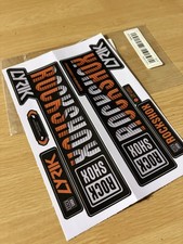 Rockshox fork stickers - rockshox,