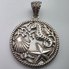 Sterling Silver Sea Themed