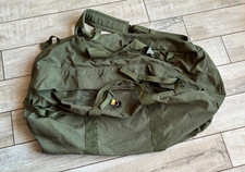 Unisex Strong Large Green Military Army Travel Exercise Rucksack Zipped Hold All