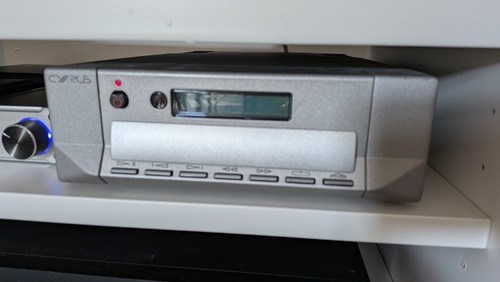 Cyrus cd8x silver player - cyrus,