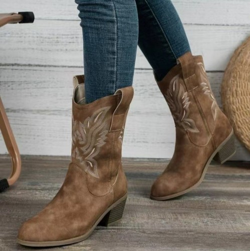 Women embroidery cowgirl - women's,