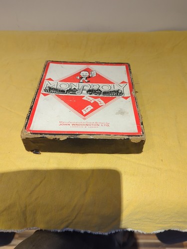 Vintage monopoly board - vintage,