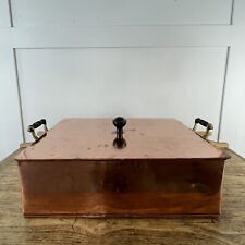 Antique Copper Salmon Poacher, Fish Kettle