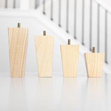 Square Furniture Legs, Set of