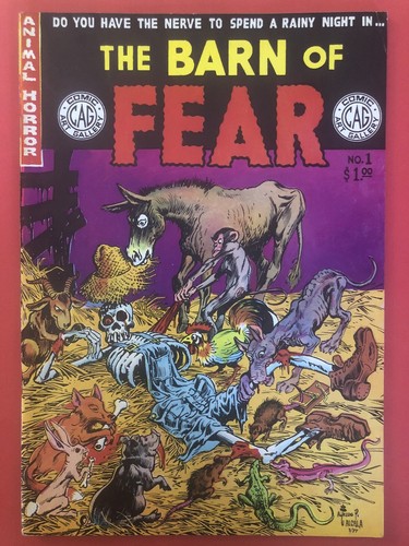Barn fear comic - comic, book