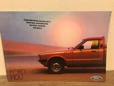 1984 Ford P100 pick up Sales Brochure 