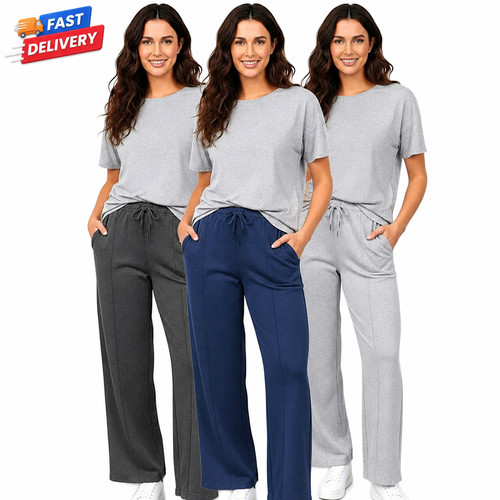 Womens open hem joggers ladies - open,