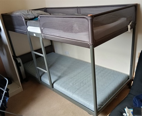 Ikea bunk bed - , with