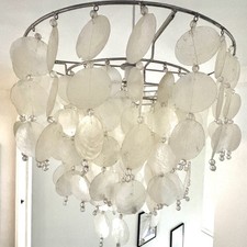 Capiz Shell Ceiling Light