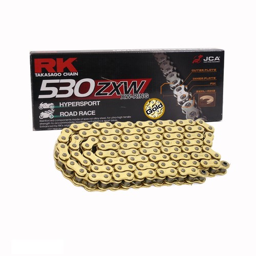 Motorcycle chain gold ring - chain,