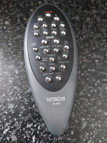 Hitachi m69 original remote - ax-m69,