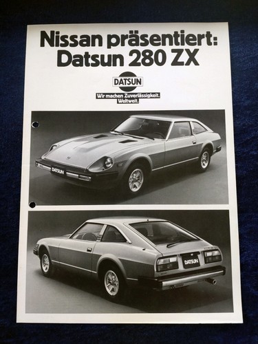 1979 datsun 280 brochure - datsun,