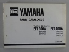 Parts Catalog Yamaha Generator