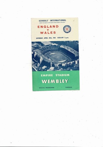 1961 england wales schools - 1961,