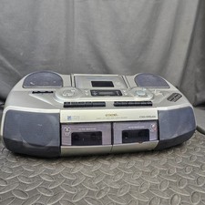 Aiwa CSD-SR540K Boombox Compact Disc Stereo Radio Cassette Recorder
