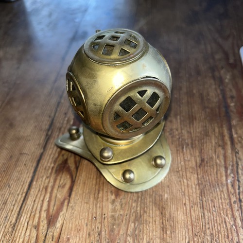 Mini diving helmet brass - mini,