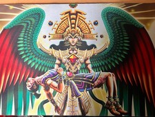 Mtg Playmat Aztec Dragon