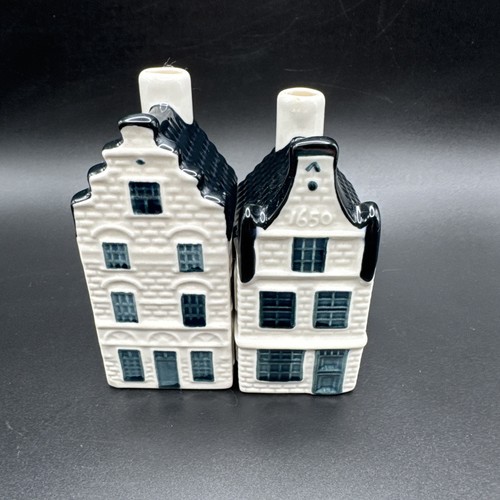 Blue delft canal miniature - delft,