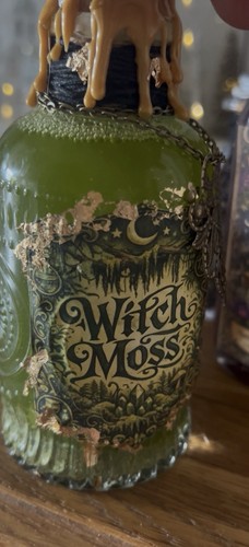 Gothic witch moss amethyst - &,