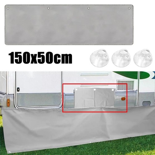 Awning skirt wheel cover - awning,