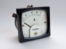 Everett Edgcume Amp Meter Ammeter, Vintage Item With Mouting Clamp.